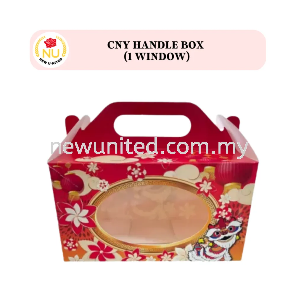 New Year Handle Box (1 Window)