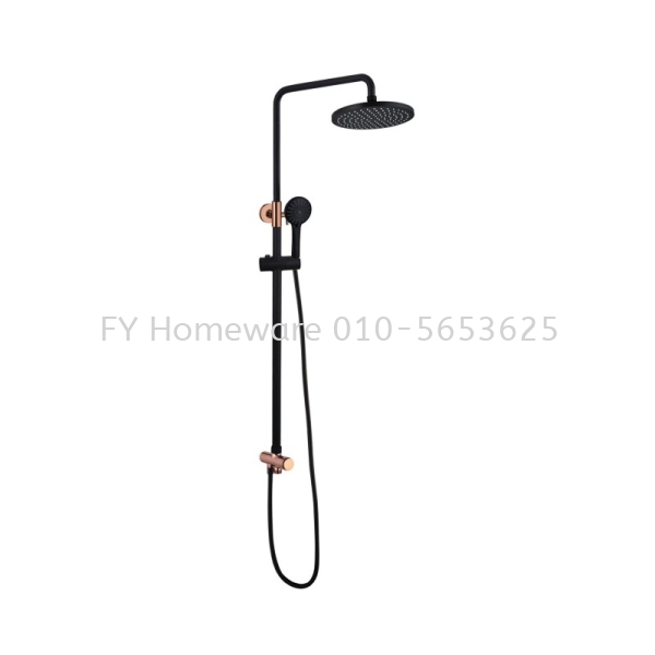 SORENTO 2-Ways Exposed Shower Set SRTWT9605-RG Shower Set Shower Bath & Bidet Bathroom Appliance Johor Bahru (JB), Malaysia, Skudai Supplier, Suppliers, Supply, Supplies | FY HOMEWARE SDN BHD