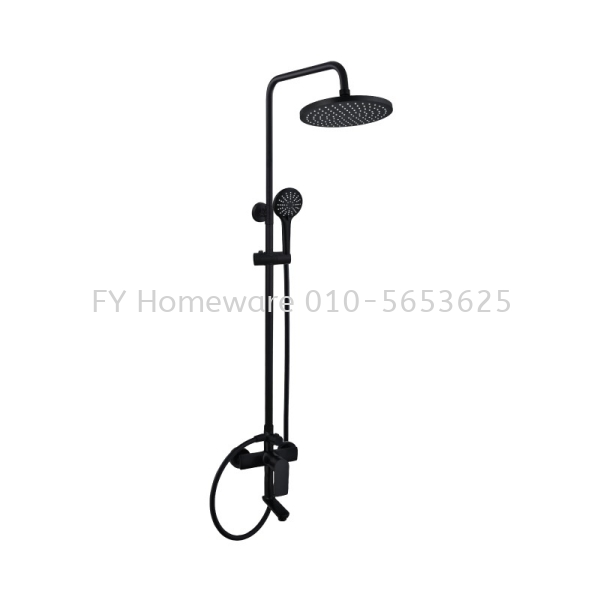 SORENTO 3-Ways Exposed Shower Set SRTWT9606-BL Shower Set Shower Bath & Bidet Bathroom Appliance Johor Bahru (JB), Malaysia, Skudai Supplier, Suppliers, Supply, Supplies | FY HOMEWARE SDN BHD