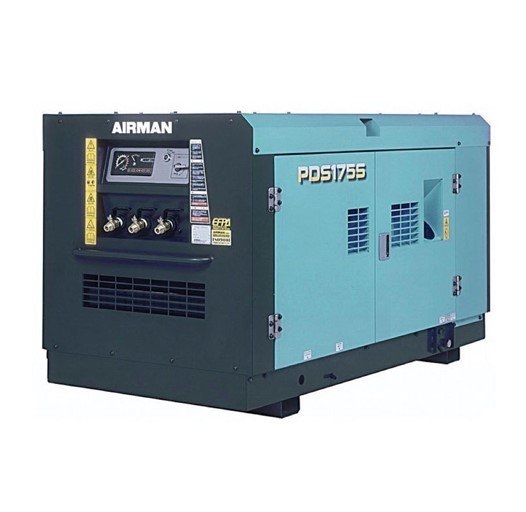 Used/Reconditioned Airman PDS175S Diesel Portable Air Compressor 175cfm 100psi Air Compressor Rental Johor Bahru (JB), Malaysia, Selangor, Kuala Lumpur (KL), Masai, Shah Alam Rental, Supplier | Megah Machinery