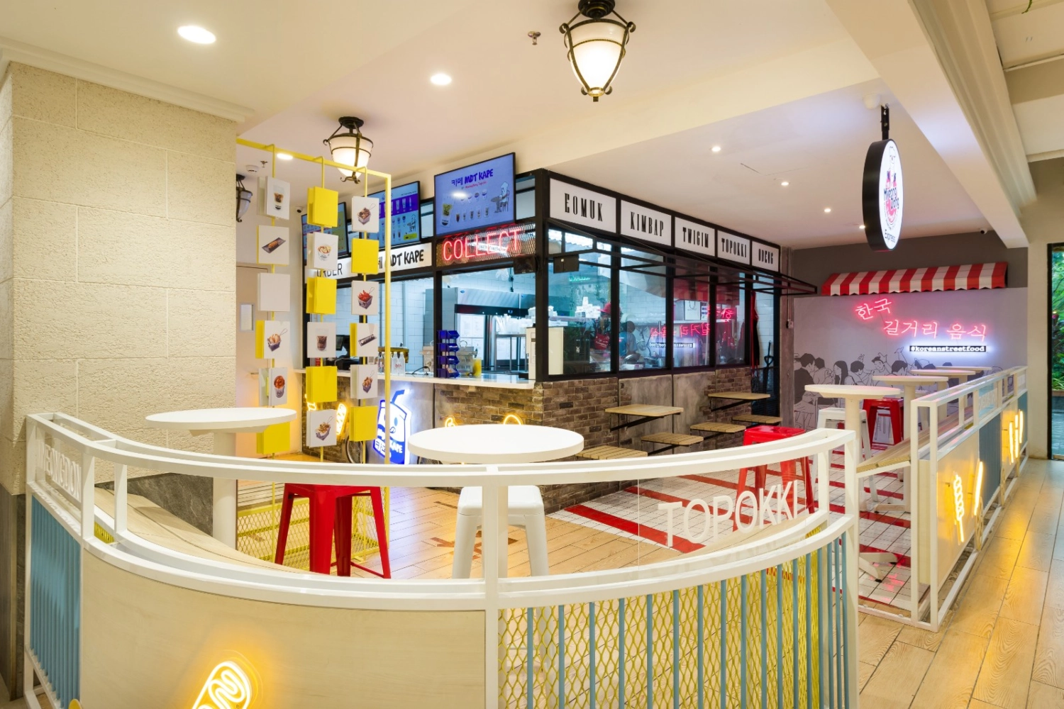 Best Commercial Retail Design | MyeongDong Topokki . AEON Mall Taman Maluri