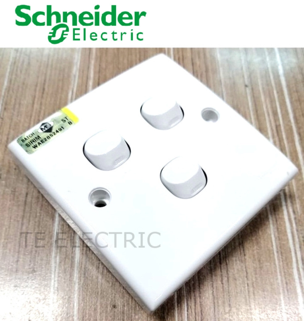 SCHNEIDER CLIPSAL SERIES SWITCHES SOCKET 13A / 15A / 1GANG / 2GANG / 3GANG / 4GANG / 5GANG / 20A WATER HEATER (SIRIM)