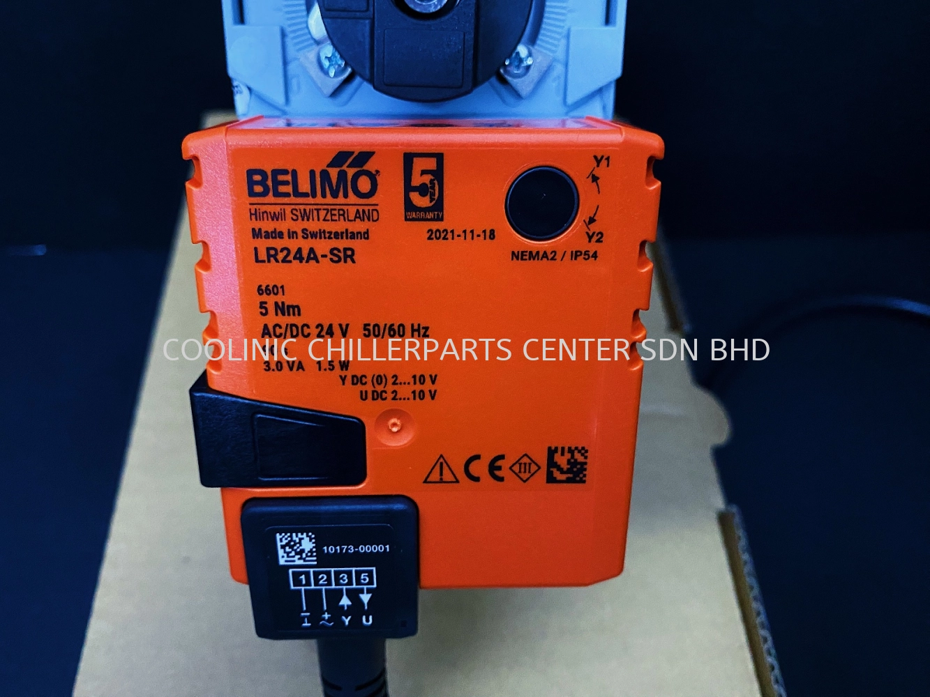 R2040-25-S2 + LR24A-SR Belimo Motorised Control Valve C/W Modulating Actuator [Non-Spring Return] 25-KVS/65USGPM DN40