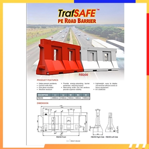 TRAFSAFE Road Barriers & Hoarding **PRE ORDER**