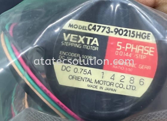 Orientalmotor Vexta 5Phase C4773-90215HGE Others Penang, Malaysia, Bayan Lepas Repair, Service | Atatec Solution Sdn Bhd