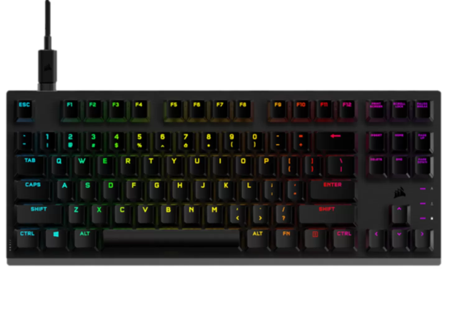 Corsair K60 PRO TKL Optical-Mechanical Gaming Keyboard (Corsair OPX Switch)