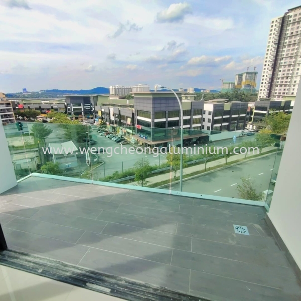  Balcony Glass Railing Selangor, Malaysia, Kuala Lumpur (KL), Sungai Buloh Supplier, Suppliers, Supply, Supplies | Weng Cheong Glass Trading Sdn Bhd