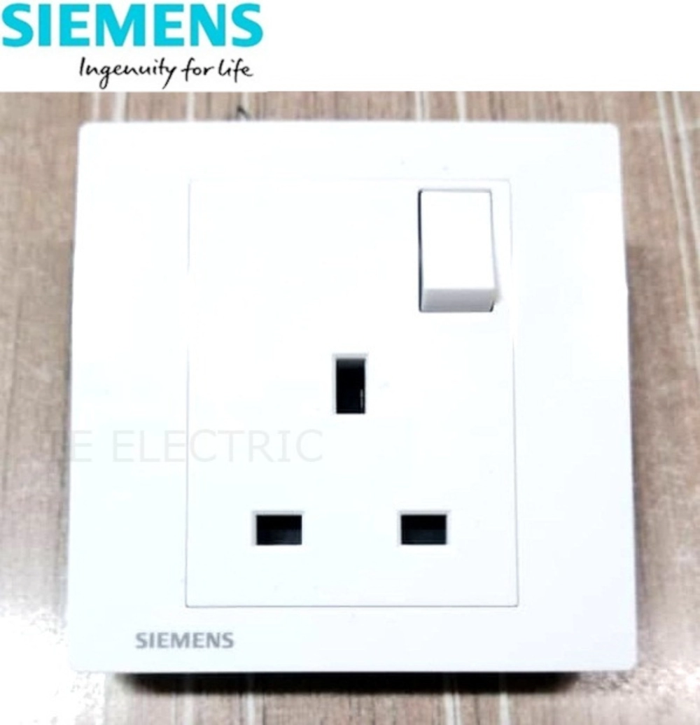 SIEMENS DELTA RELFA SWITCHES SOCKET 13A SSO / 2 X 13A SSO / 1GANG / 2GANG / 3GANG / 20A WATER HEATER / DOOR BELL