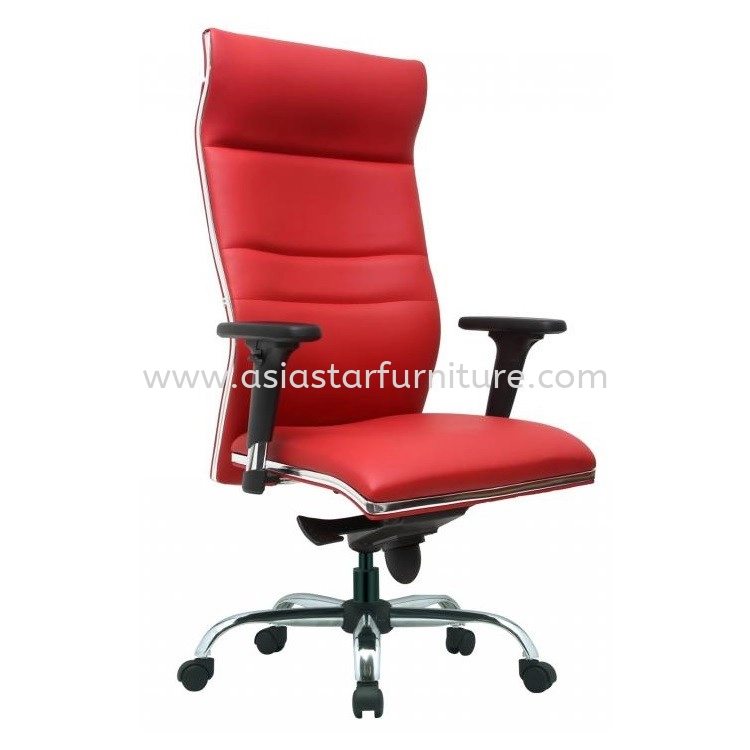 ZOLO DIRECTOR OFFICE CHAIR WITH STEEL CHROME BASE