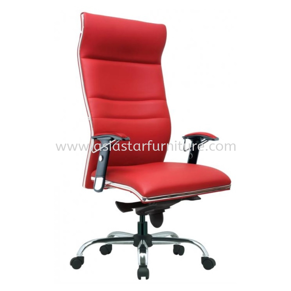 ZOLO DIRECTOR OFFICE CHAIR WITH STEEL CHROME BASE