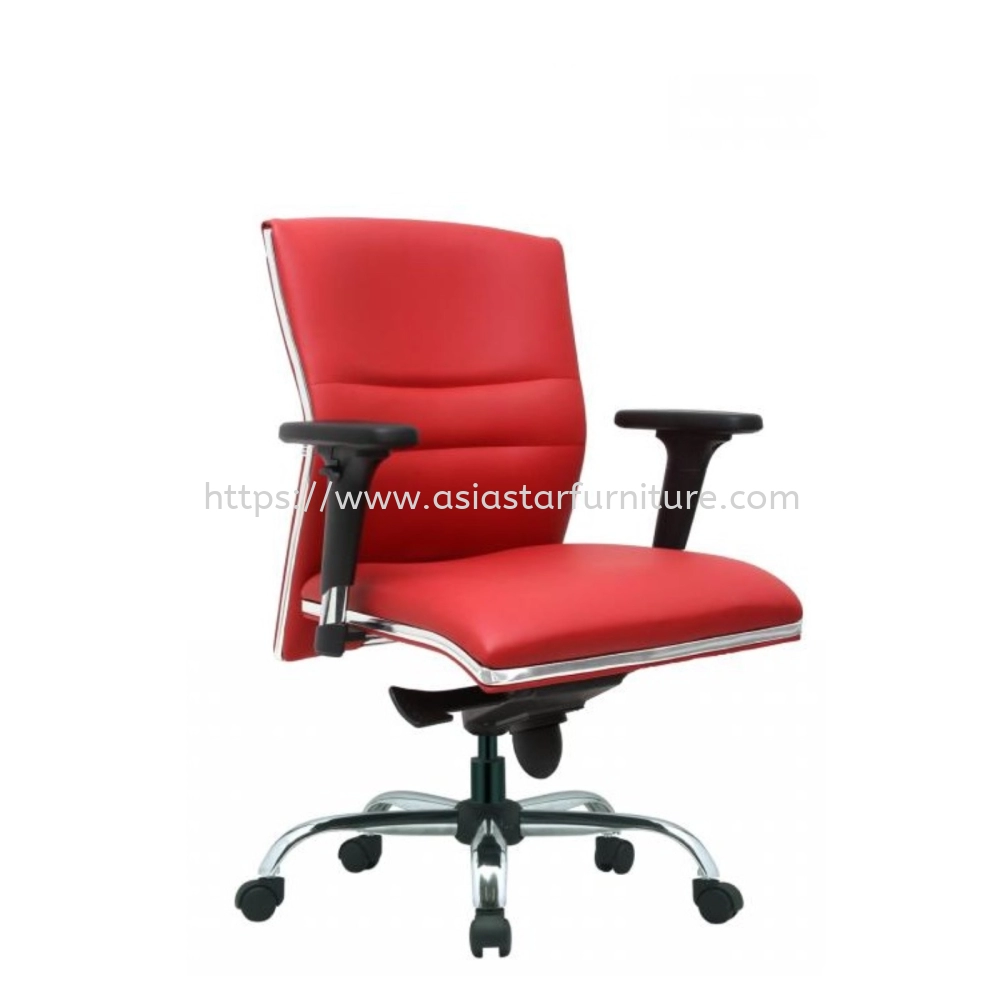 ZOLO DIRECTOR OFFICE CHAIR WITH STEEL CHROME BASE