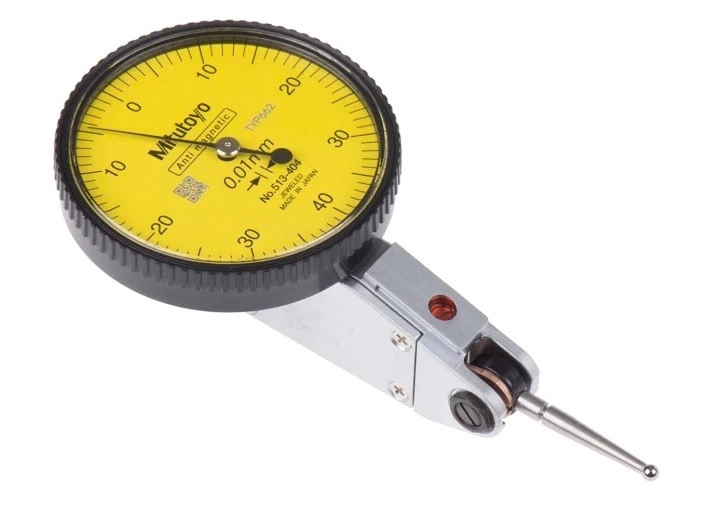  794-3575 - Mitutoyo 513-908-10E Metric DTI Gauge, +0.8mm Max. Measurement, 0.01 mm Resolution, 8 μm Accuracy