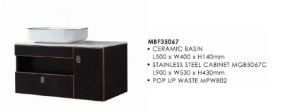 Bathroom Basin Vanity Cabinet : MBF35067  