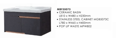 Bathroom Basin Vanity Cabinet : MBF35073 