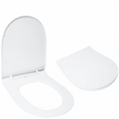 MOCHA D-SHAPE TOILET SEAT COVER/ TUDUNG TANDAS BENTUK D