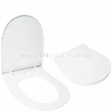 MOCHA D-SHAPE TOILET SEAT COVER/ TUDUNG TANDAS BENTUK D