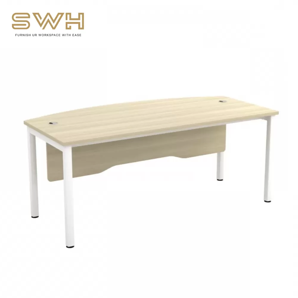 Curve Front Office Table | Office Table Penang