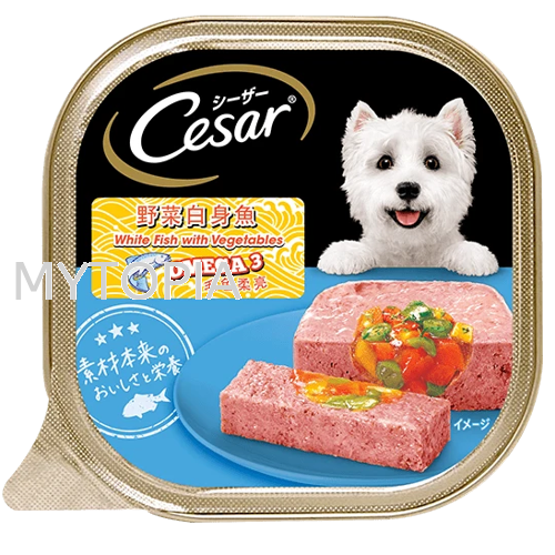 CESAR WHITE FISH WITH VEGETABLE 100G CESAR DOG FOOD Perak, Malaysia, Selangor, Kuala Lumpur (KL), Ipoh, Batu Gajah Supplier, Suppliers, Supply, Supplies | MYTOPIA PETCARE SDN. BHD.