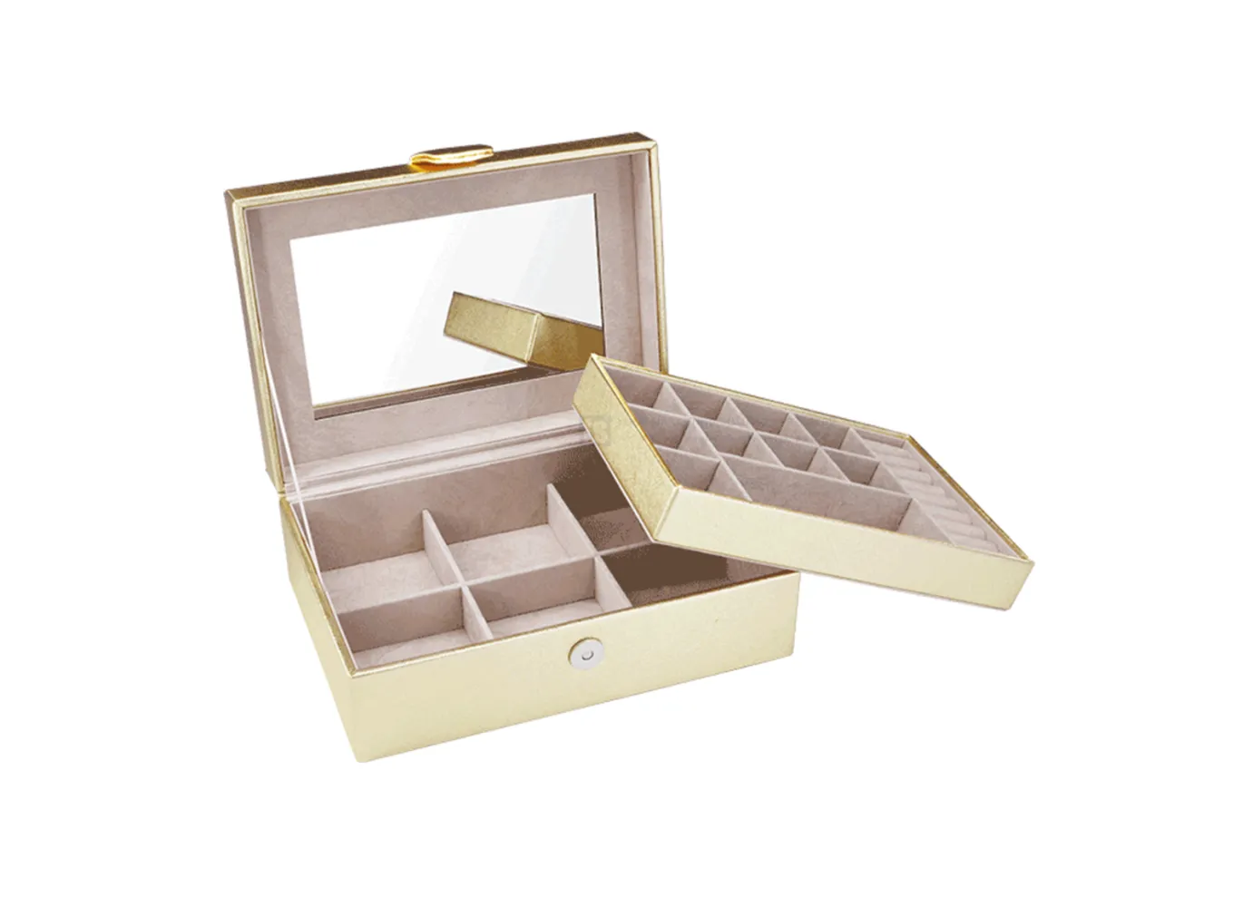 Golden Cosmetic Box - 17