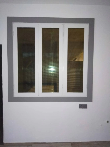 Security Stainless Steel Mosquito Wire Mesh Casement Window @ Jalan Indah, Kulai