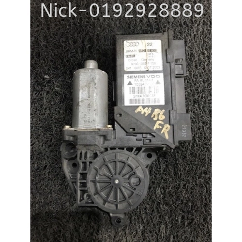 AUDI A4B6 POWER WINDOW MOTOR FRONT RIGHT SIDE (FRH) -5WK47007CBF-