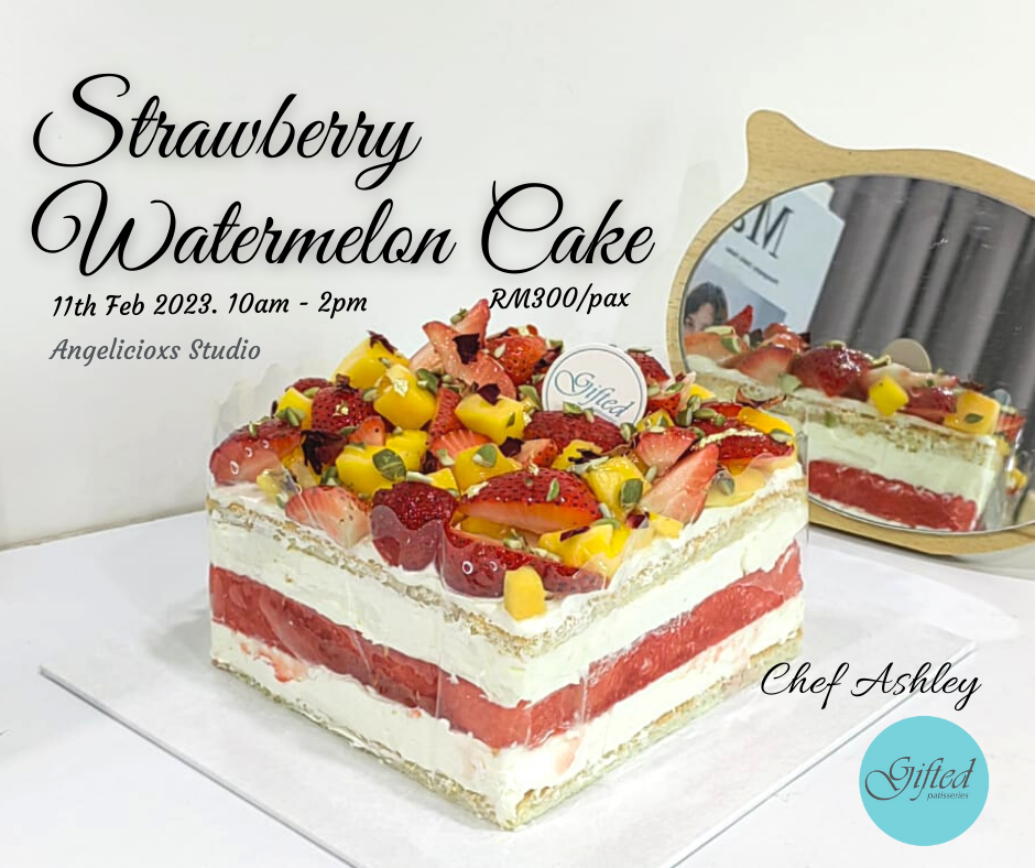 Strawberry Watermelon Cake 