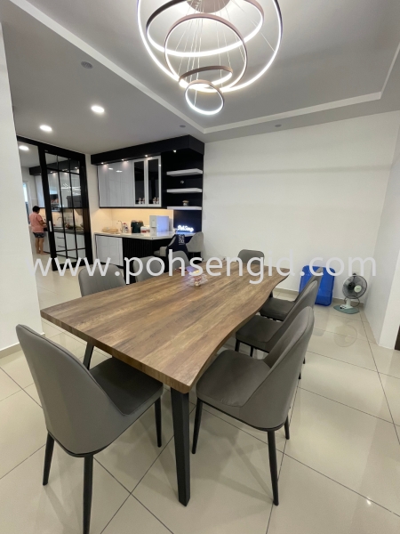  Dining Room Seremban, Negeri Sembilan (NS), Malaysia Renovation, Service, Interior Design, Supplier, Supply | Poh Seng Furniture & Interior Design