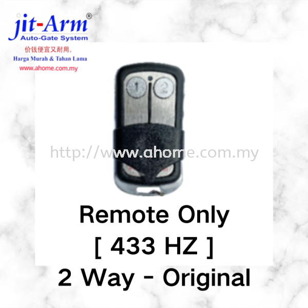 Remote Only (433HZ) 2 Way - Original REMOTE CONTROL ACCESSORIES PART Auto Gate Accessories Selangor, Kajang, Malaysia, Kuala Lumpur (KL) Supplier, Supply, Installation, Service | Jit Arm Automation & Trading