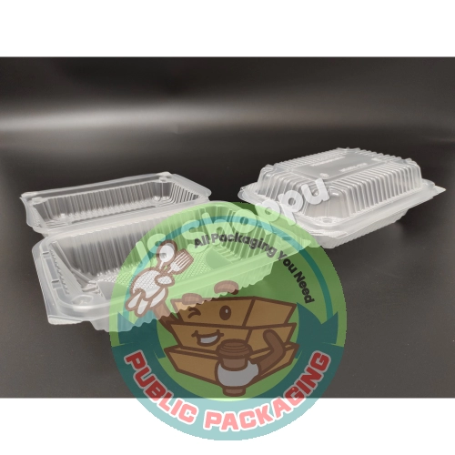 PP Lunch Box / Good Quality / Disposable Lunch Box / Kotak Nasi / Kotak Bungkus / 饭盒 / 打包饭盒 (100pcs±)