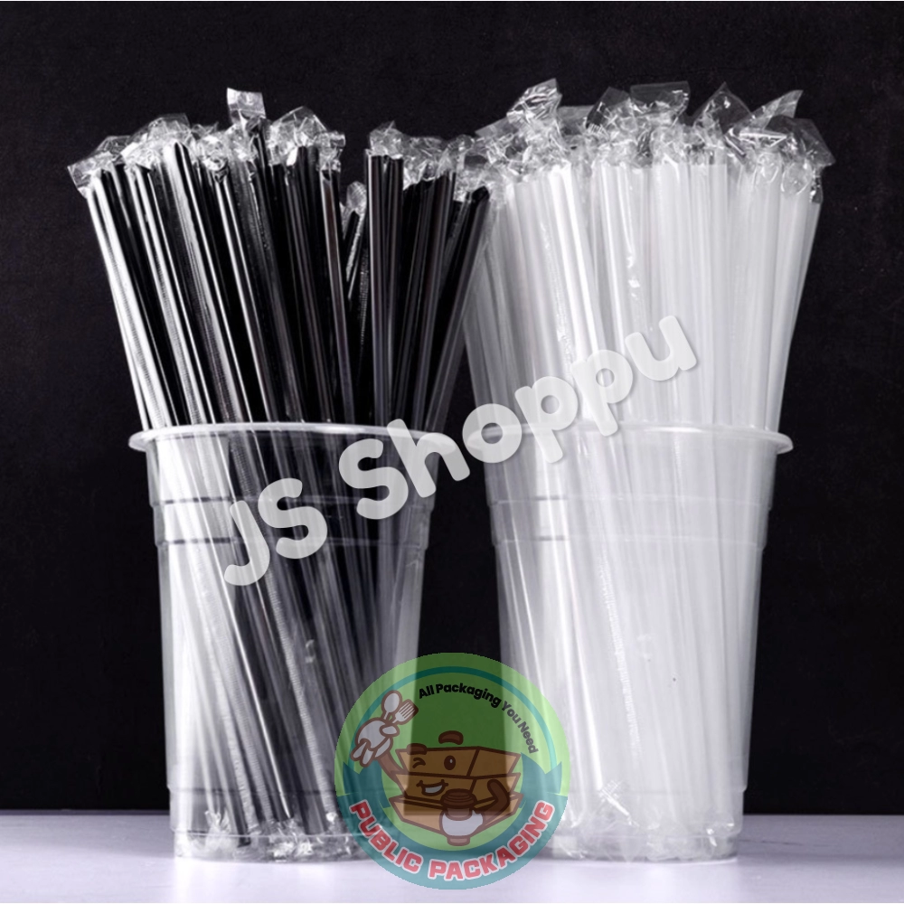 Individual Pack Drinking Straw / Giant Straw / Straight Straw / Disposable Straw / Hygiene Straw / Milk Tea Straw