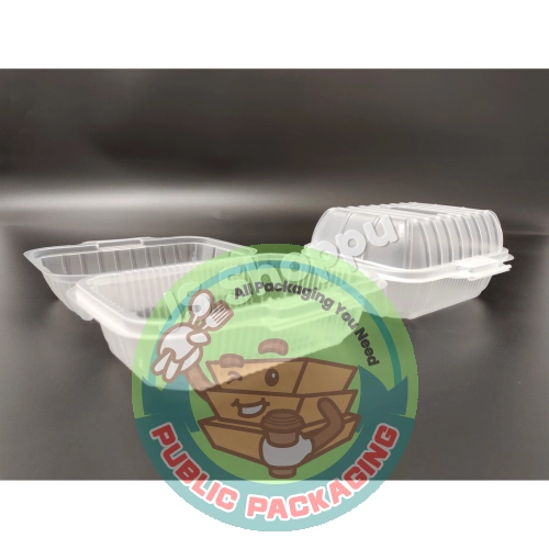 Good Quality PP Lunch Box - Large / Disposable Lunch Box / Kotak Nasi / Kotak Bungkus / 饭盒 / 打包饭盒 (50pcs±)