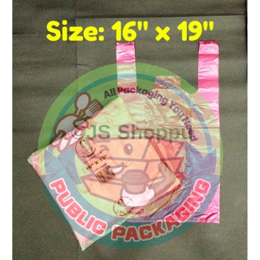 OK Singlet Bag / Beg Plastik Nipis / T-Shirt Bag / Bag nipis / Bag nipis murah / Bag Economy / Beg murah
