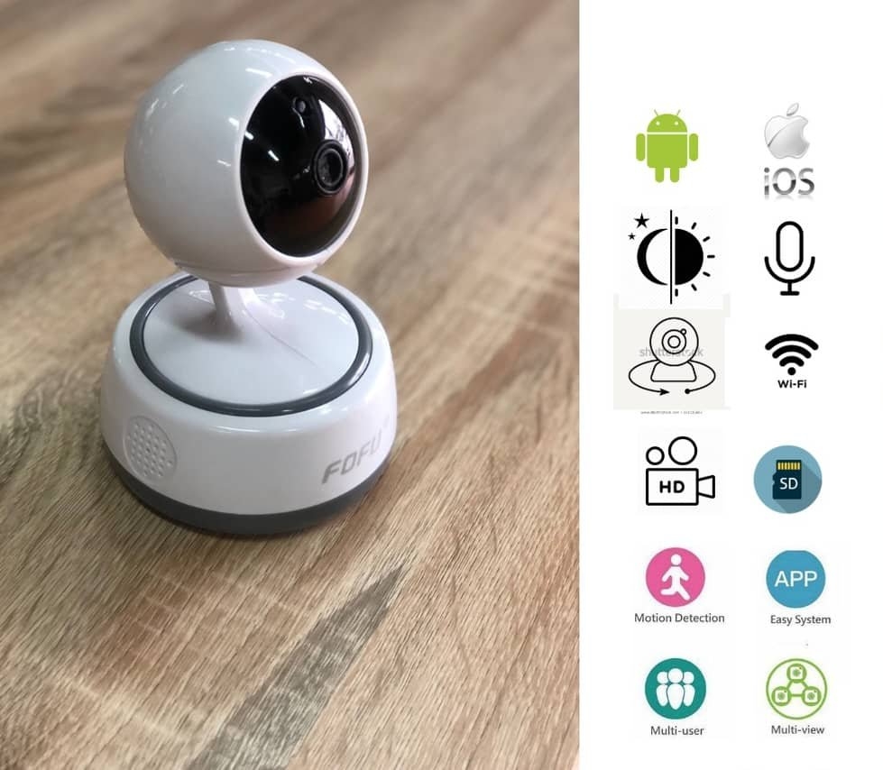 WIRELESS IP CAMERA 360 DEGREE (6 MEGAPIXEL)