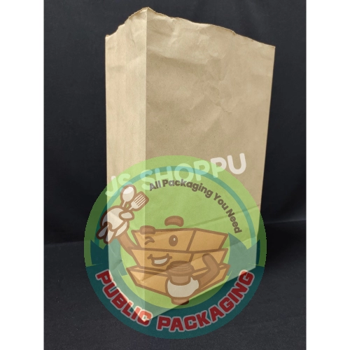 Paper Bag 10S (Paper Top) / Beg Kertas Coklat / Goodies Bag / Gift Bag