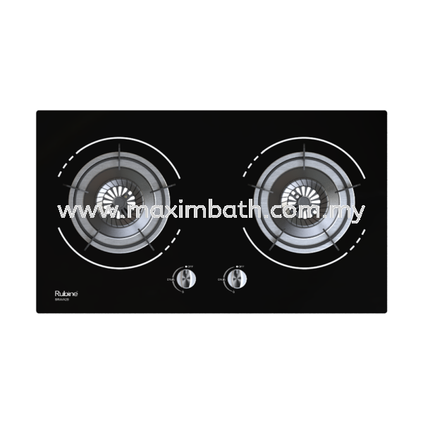 RGH-BRAVA2B-BL Gas Hob / Burner Kitchen Appliances Kitchen Collection Puchong, Selangor, Kuala Lumpur (KL), Malaysia Supplier, Suppliers, Supplies, Supply | Maxim Bath & Kitchen Gallery Sdn Bhd