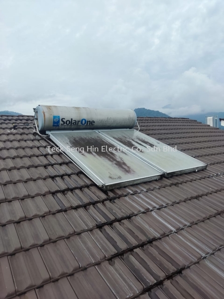 1 Meru, Ipoh SERVICE & MAINTENANCE CHECKING LEAKING OF SOLAR STORAGE TANK AND PANELS Perak, Malaysia, Ipoh Supplier, Suppliers, Supply, Supplies | Teck Seng Hin Electric Co. Sdn Bhd