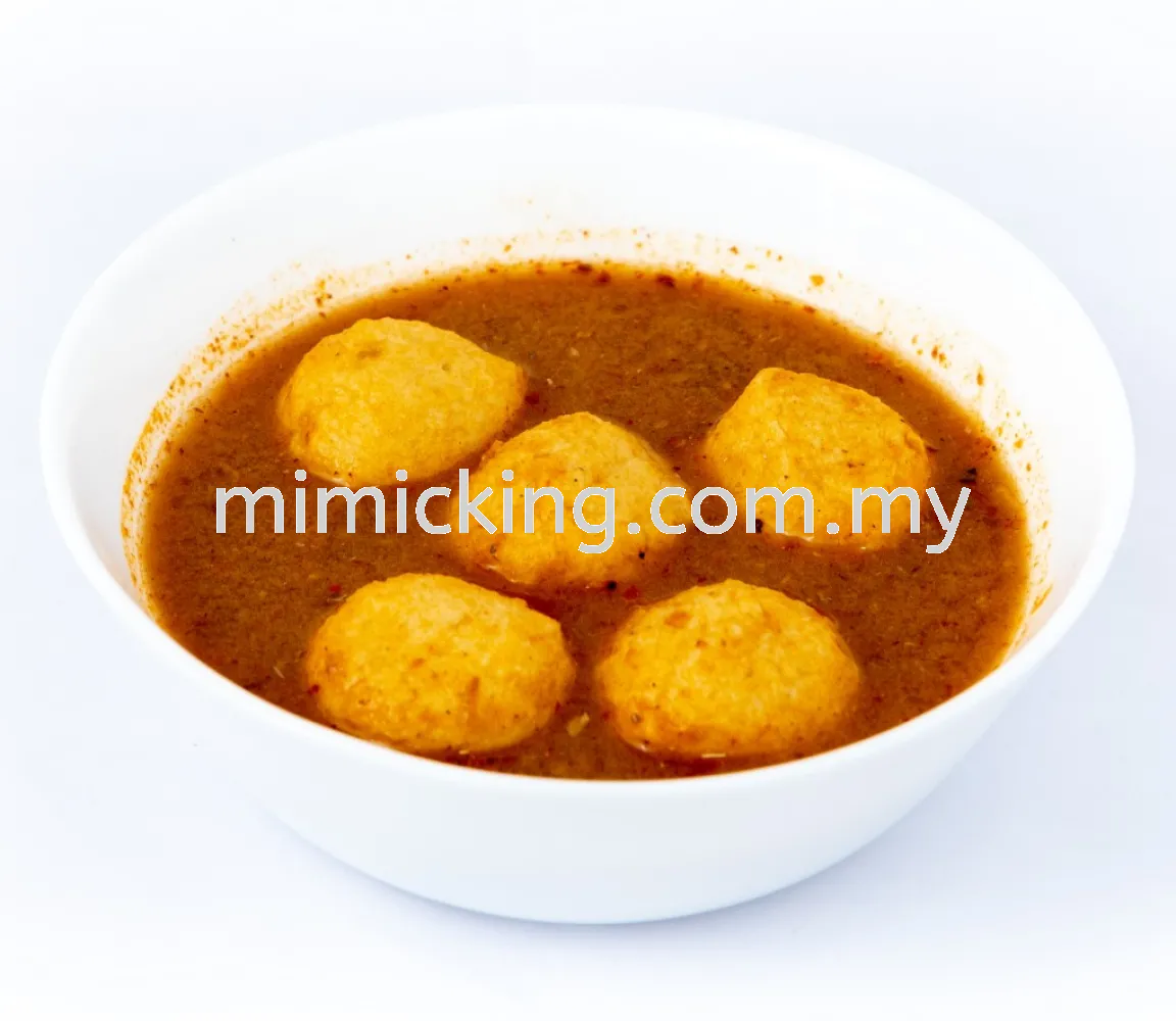 Laksa Soup Fish Ball 