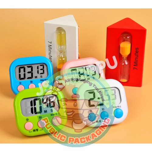 LCD Digital Kitchen Timer / Cooking / Baking / Oven Timer / Loud Alarm / Clock / Magnetic / Countdown