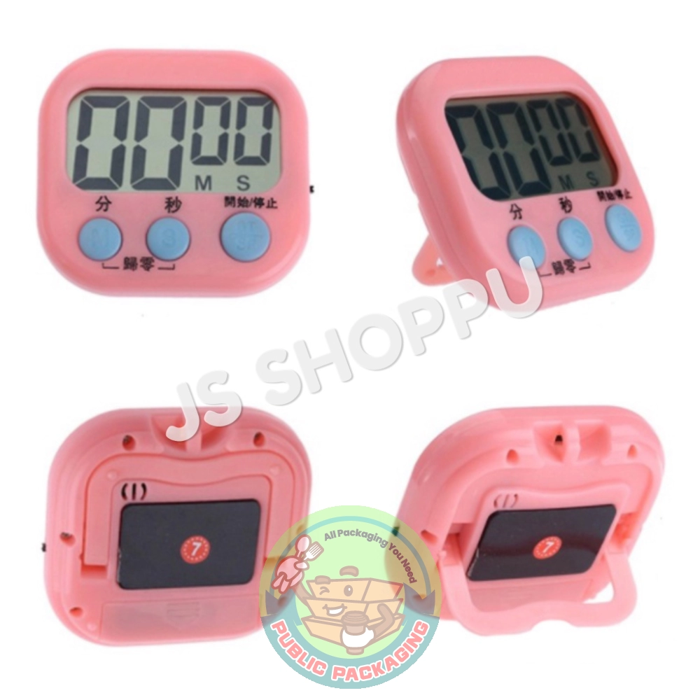 LCD Digital Kitchen Timer / Cooking / Baking / Oven Timer / Loud Alarm / Clock / Magnetic / Countdown