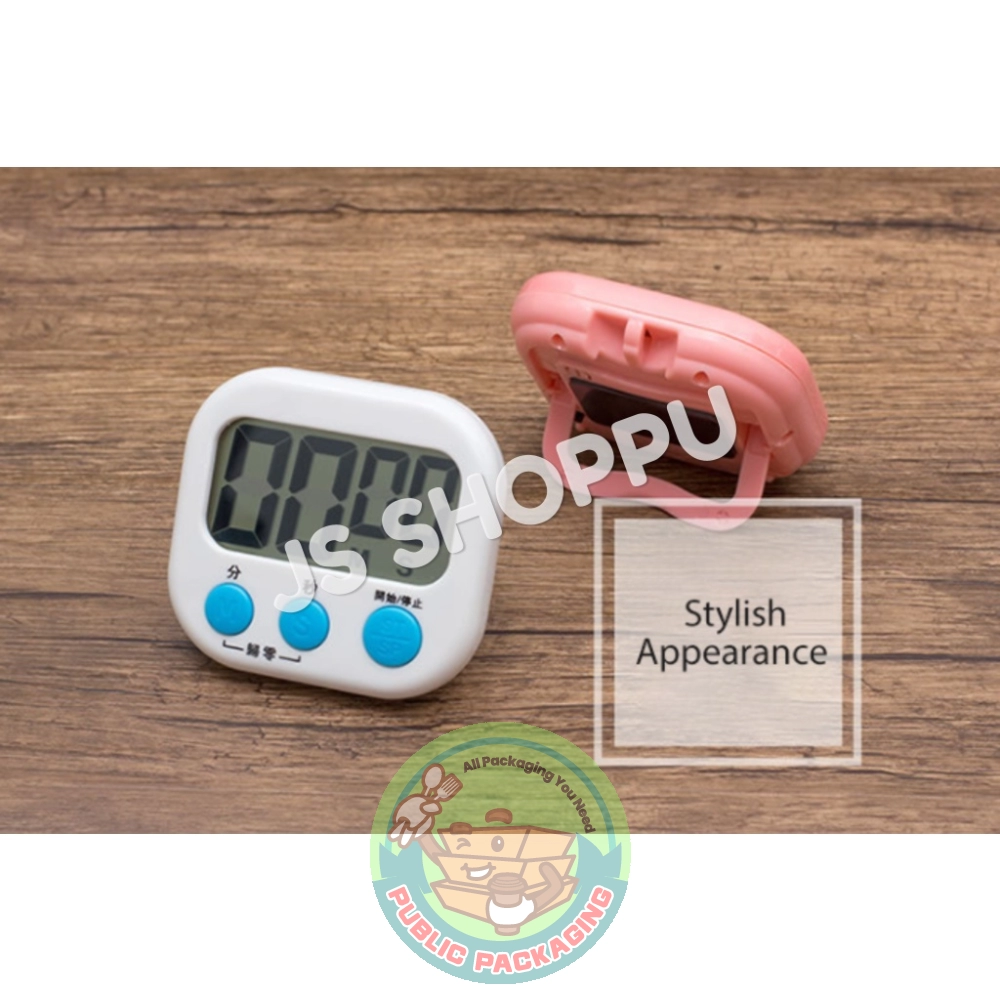 LCD Digital Kitchen Timer / Cooking / Baking / Oven Timer / Loud Alarm / Clock / Magnetic / Countdown