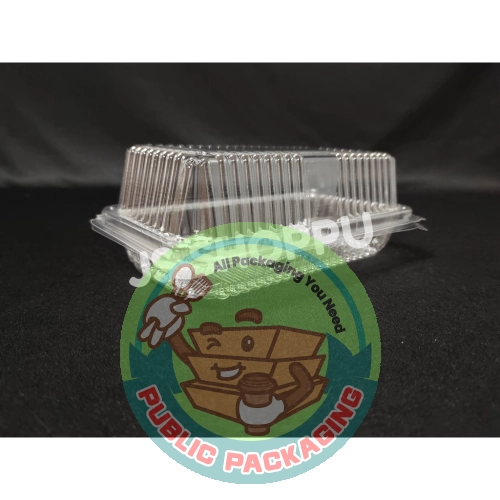 Kuih Container L018 / H14L / Disposable Plastic Clear Bakery Container (50pcs卤) / Plastic Container / Bakery