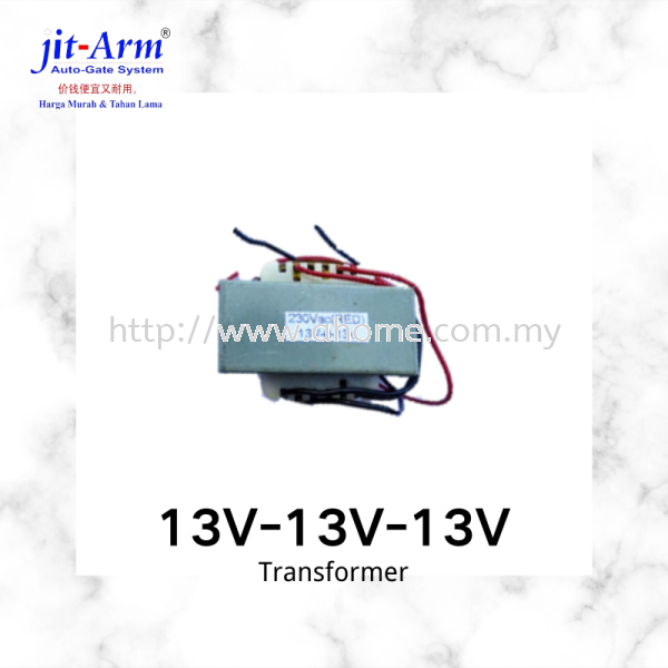 13V-13V-13V TRANSFORMER ACCESSORIES PART Auto Gate Accessories Selangor, Kajang, Malaysia, Kuala Lumpur (KL) Supplier, Supply, Installation, Service | Jit Arm Automation & Trading