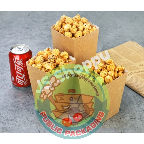 Popcorn Box / Paper Box / Food Box / 爆米花盒子 (25pcs±)