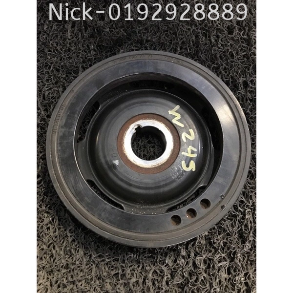 MERCEDES W245 ENGINE CRANKSHAFT PULLEY