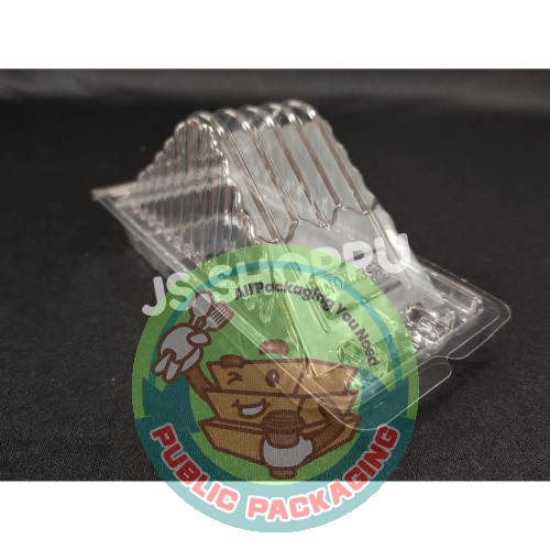 Sandwich Box BX-SE 20 / Disposable Plastic Clear Bakery Container (100pcs卤) / Bakery / Plastic Container