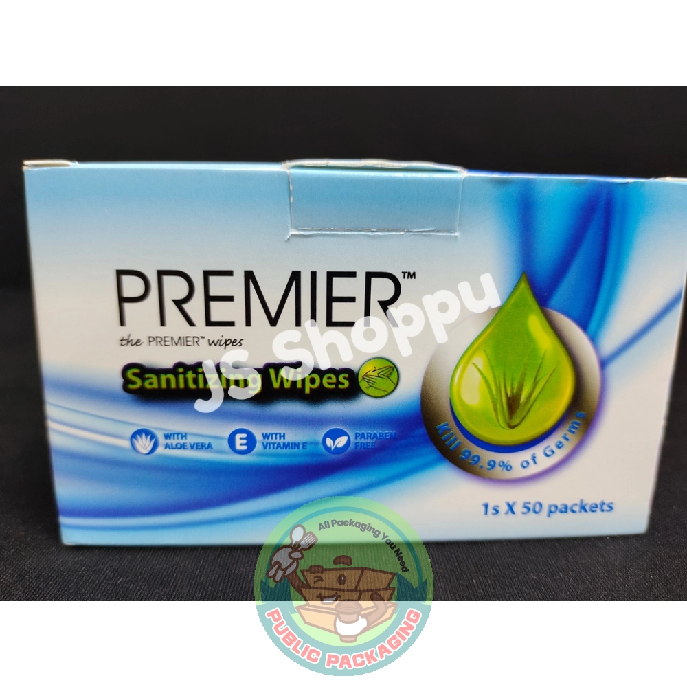 Premier Sanitizing Wipes (1 box) / Wet Tissue