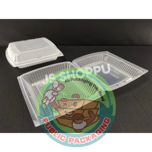 Disposable Lunch Box BX290 / BX 290 / PP Lunch Box / Kotak Nasi (50pcs+-)