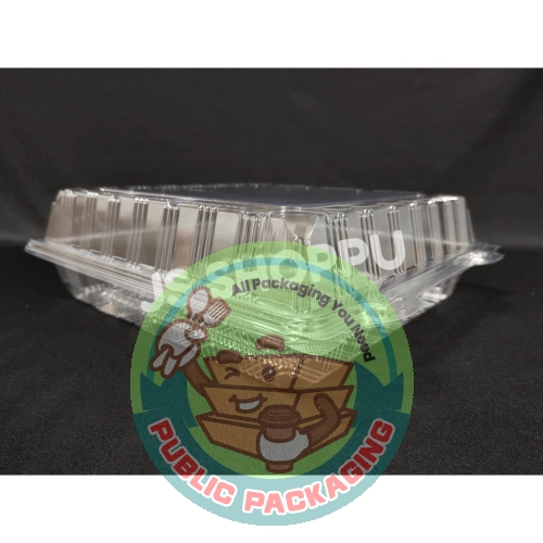 Kuih Container L600 / Disposable Plastic Clear Bakery Container (50pcs卤) / 10