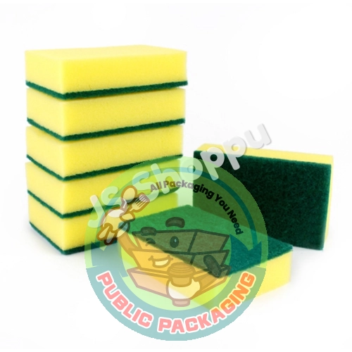 Creative Double-Sided Decontamination Sponge Cleaning Sponge 海绵清洁海绵