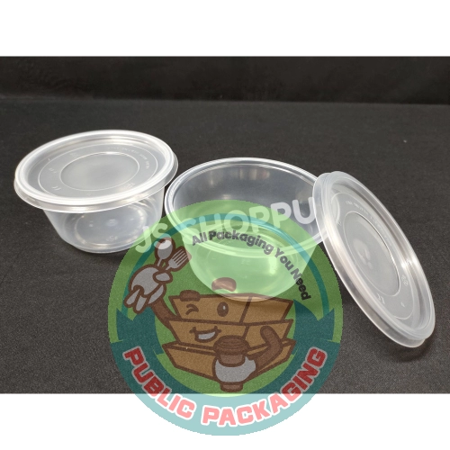 EC 16oz PP Round Container (50pcs卤) 16oz ( 450ml ) - Disposable Plastic Food Box - EC C16